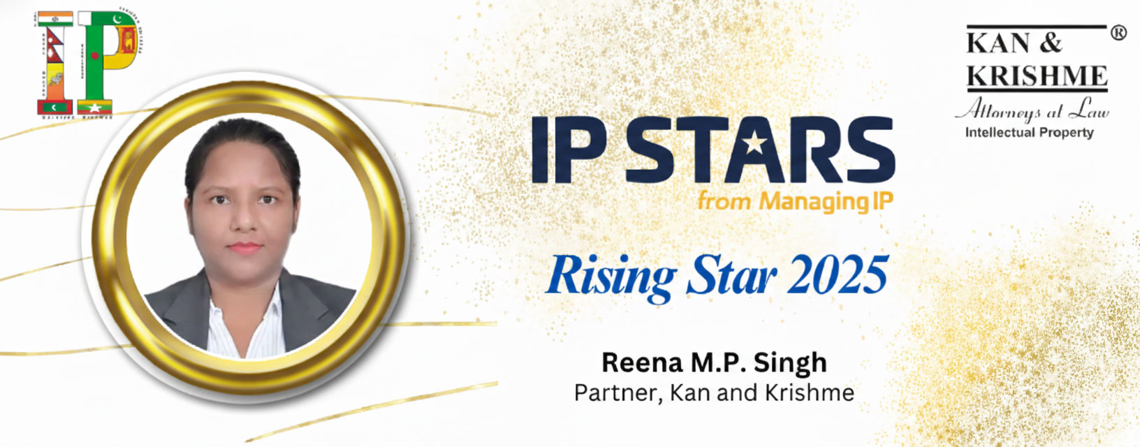 Reena MP Singh, Partner at Kan and Krishme - Rising IP Star, 2025 (ManagingIP)