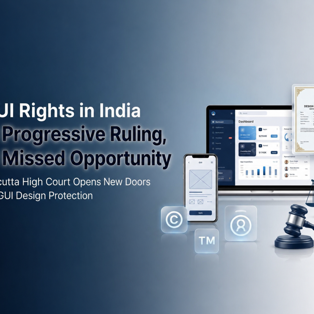 GUI Rights in India: A Progressive Ruling, A Missed Opportunity