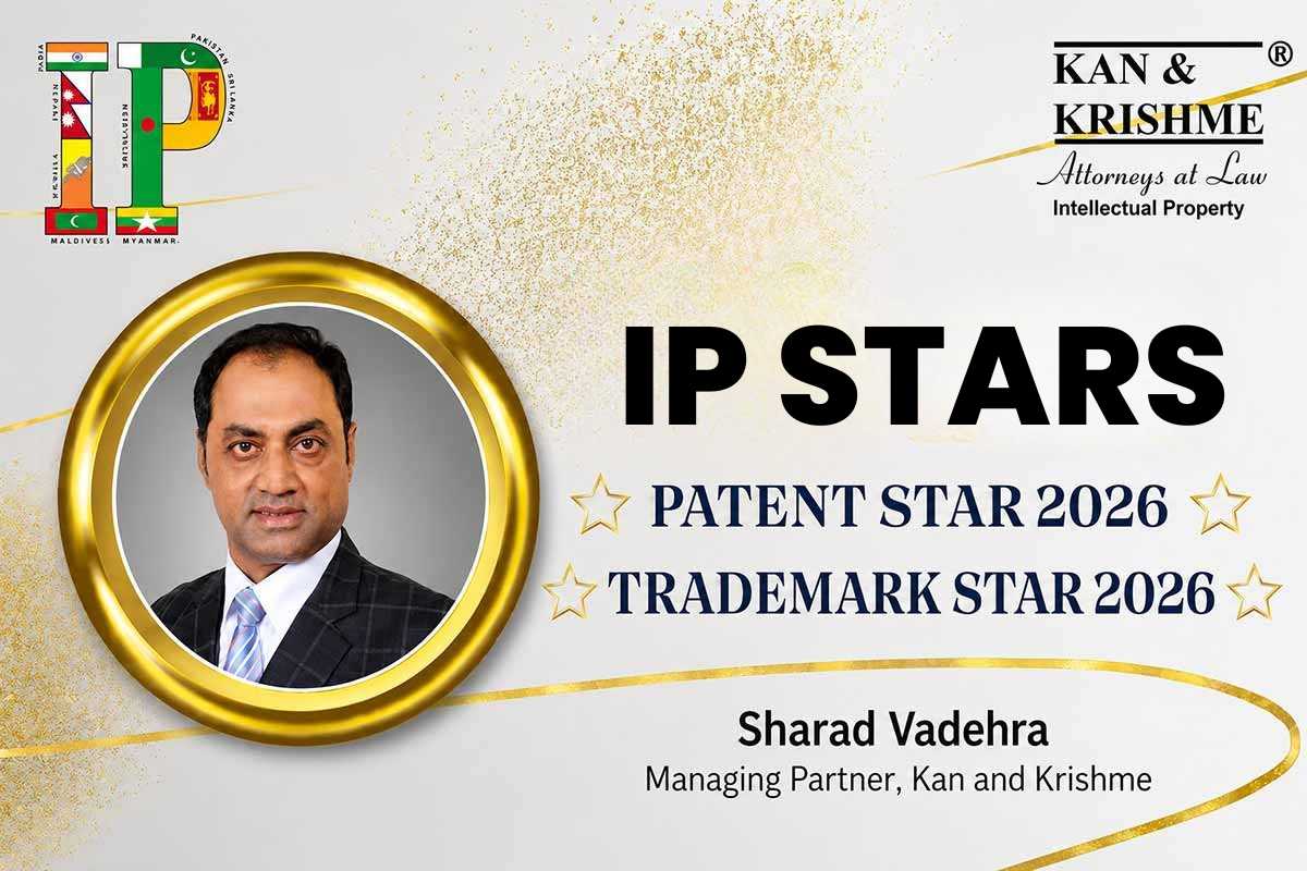 Sharad Vadehra Recognized in Managing IP's IP STARS 2026 Rankings