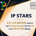 Kan & Krishme Recognized Once Again in Managing IP’s 2026 IP Stars Rankings for Trademark Prosecution
