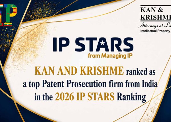 Kan & Krishme Recognized Once Again in Managing IP’s 2026 IP Stars Rankings for Patent Prosecution