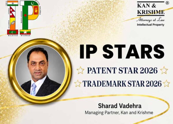 Sharad Vadehra Recognized in Managing IP's IP STARS 2026 Rankings