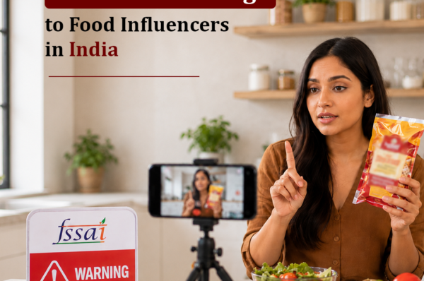 FSSAI’s warning to food influencers highlights misleading claims, advertising compliance and the legal responsibility of promoting food products.misleading food advertisements in India, FSSAI rules for influencers, food advertising laws in India