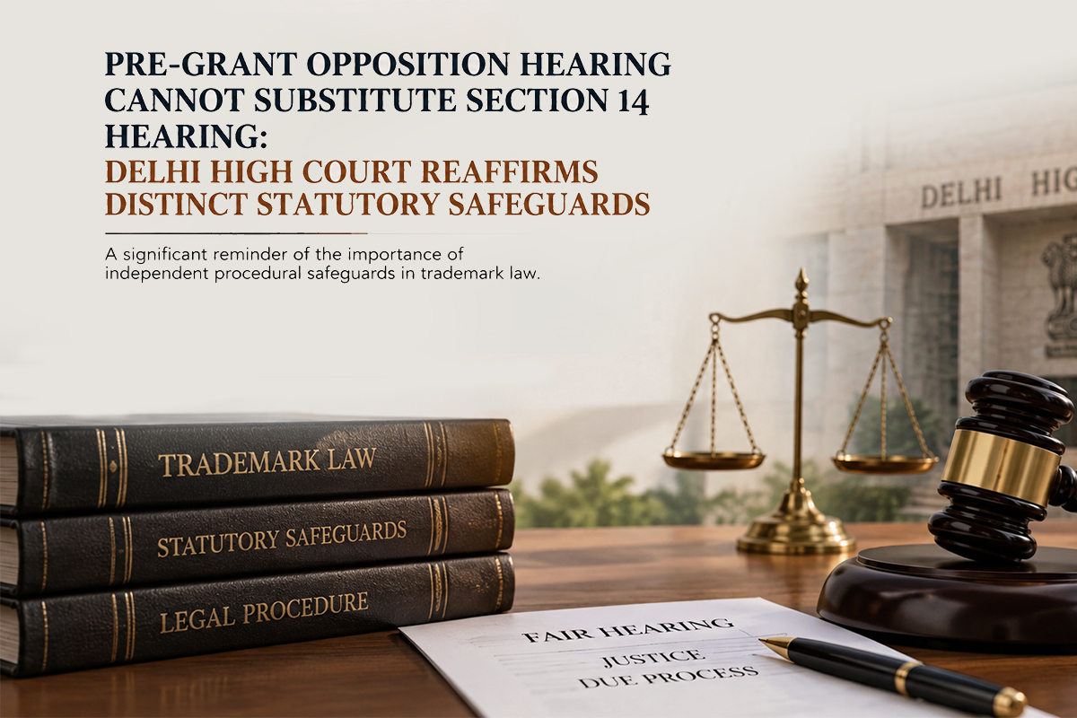 Section 14 hearing in patent prosecution