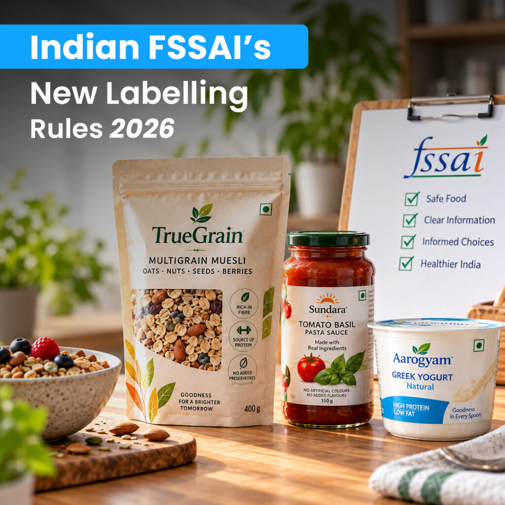 Indian FSSAI’s New Labelling Rules 2026