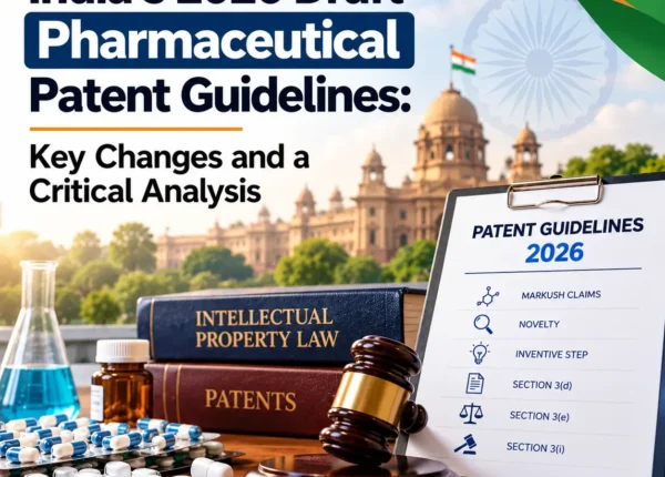 India’s 2026 Pharmaceutical Patent Guidelines (1)